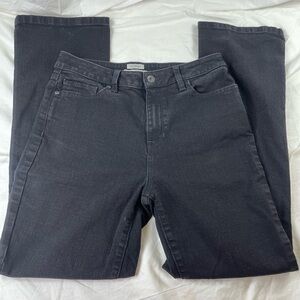 L.L. Bean Black Straight Leg Jeans